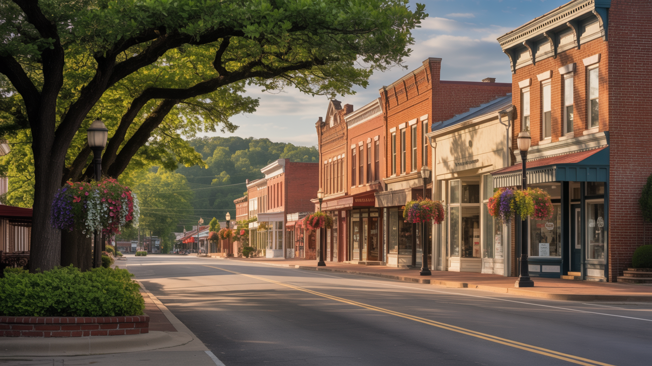 Scenic view of the Anniston, Alabama area served by Lamb's Florist